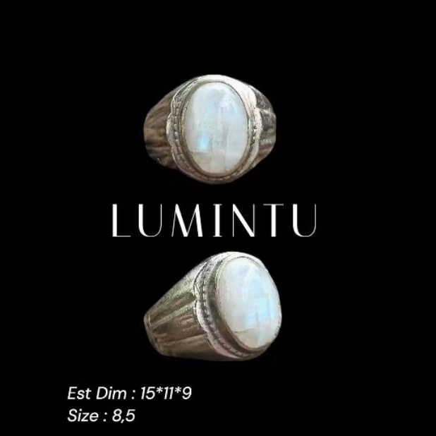 Cincin Biduri Bulan/Moonstone
