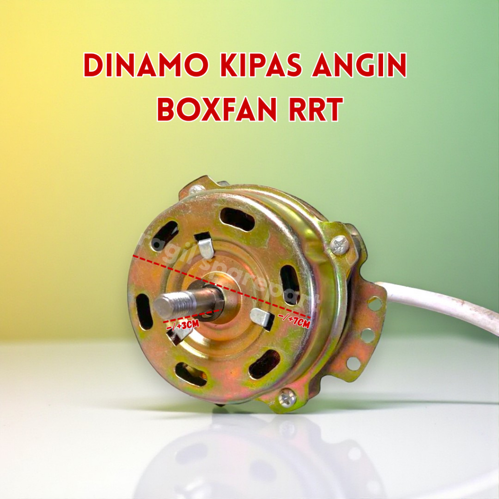 DINAMO KIPAS ANGIN KOTAK DUDUK BOXFAN NIKO