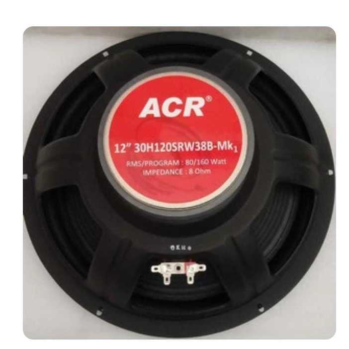 RH9852 Speaker Woofer 12 Inch ACR PRO 30H12SRW38B 500watt by PCM LTC GLODOK