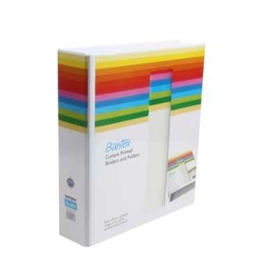 

Bantex Insert Ring Binder 2 Ring 52mm A4 White 8552 07