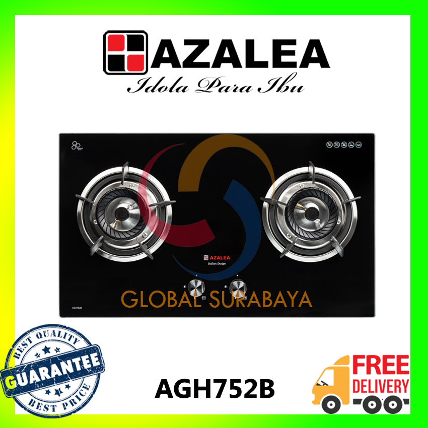 Kompor Tanam 2 Tungku Gas Hob Azalea AGH752B