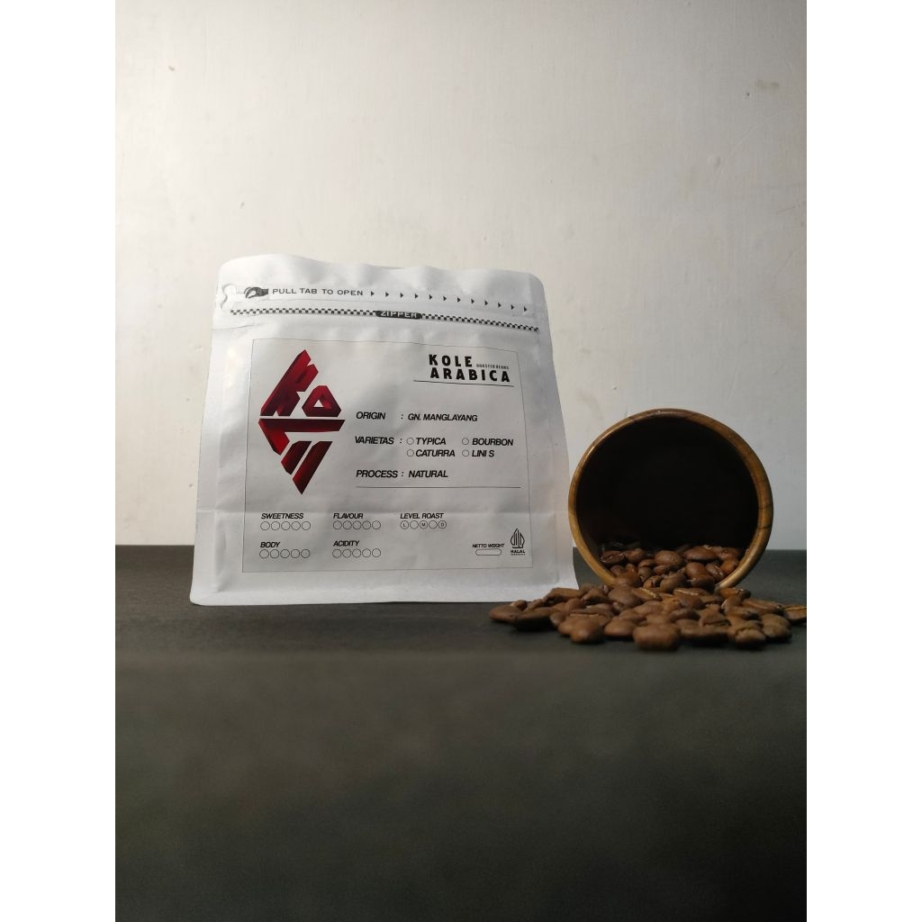 

ROASTBEAN ARABIKA NATURAL ½Kg
