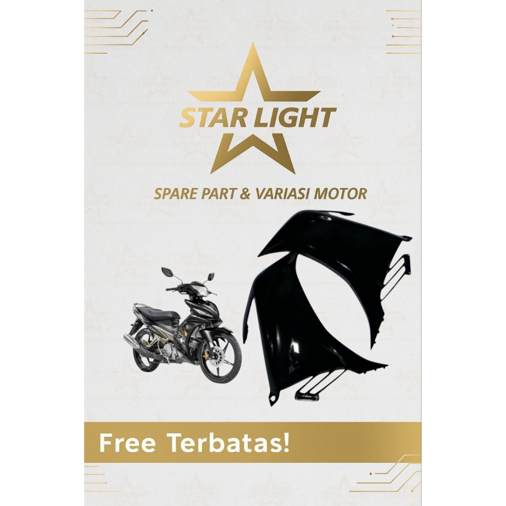 tebeng  Luar kap besar Sayap Depan Yamaha Jupiter MX New 135 2011 Merek WIN Sayap MX
