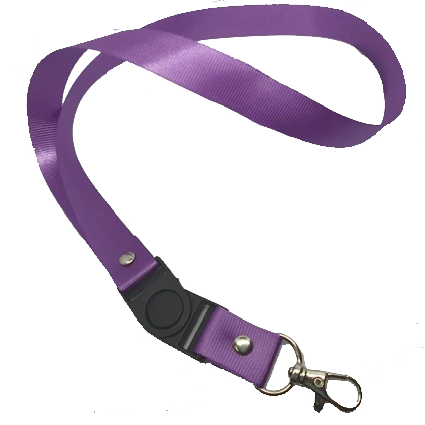 

Lanyard Polos Nylon Ungu