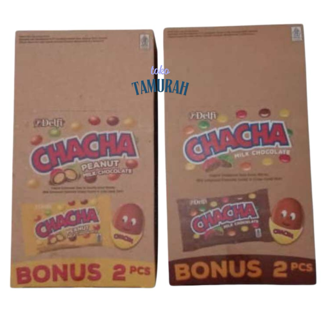 

CHACHA PEANUT | MILK CHOCOLATE 1 BOX ISI 22
