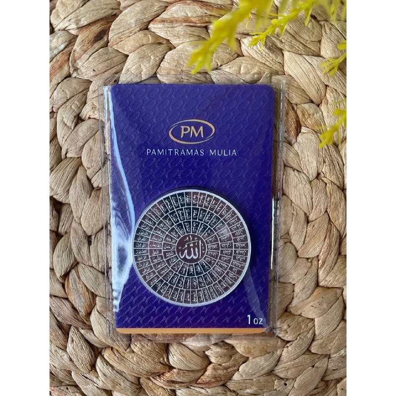 perak asmaul husna 1 oz/perak isilver asmaul husna 1 oz/perak isilver/perak asmaul husna