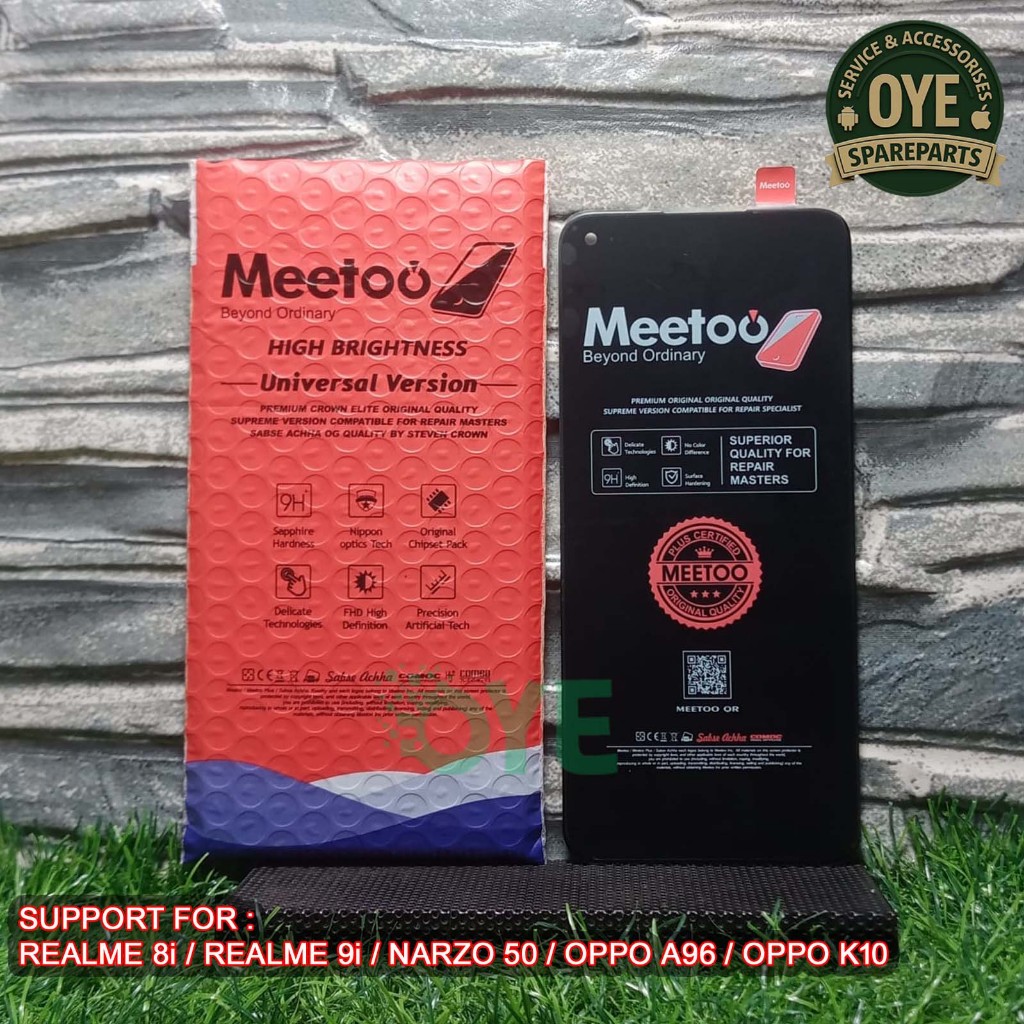 LCD REALME 8I / REALME 9I / NARZO 50 / OPPO A96 / OPPO K10