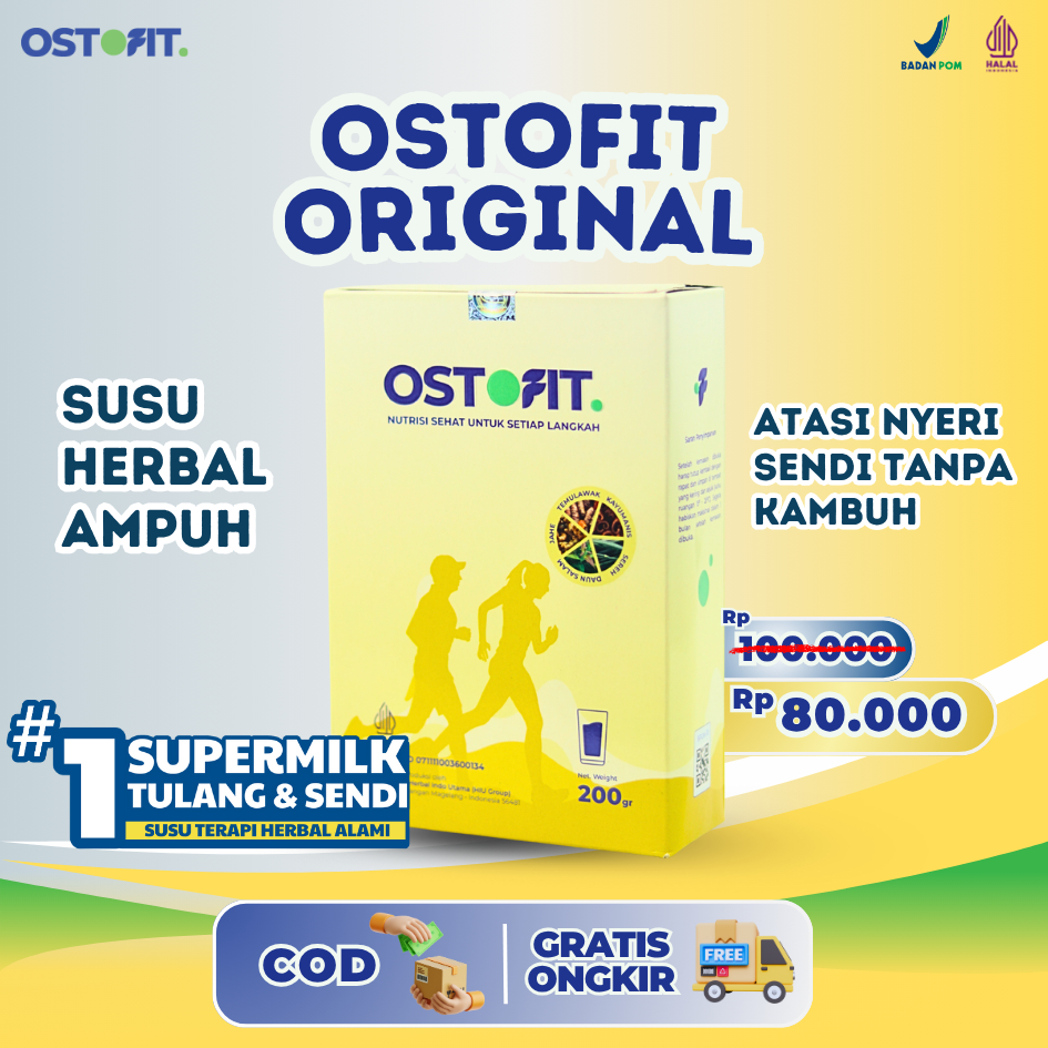 

– Susu Herbal Alami Efektif Mengatasi Permasalahan Tulang dan Sendi