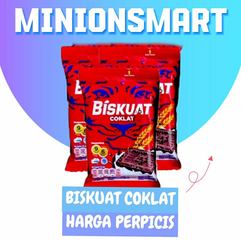 

biskuat original,coklat,minionsmart