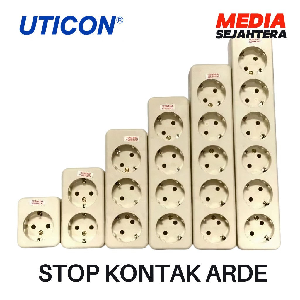 STOP KONTAK UTICON / TERMINAL LISTRIK / STOPKONTAK LISTRIK / COLOKAN LISTRIK