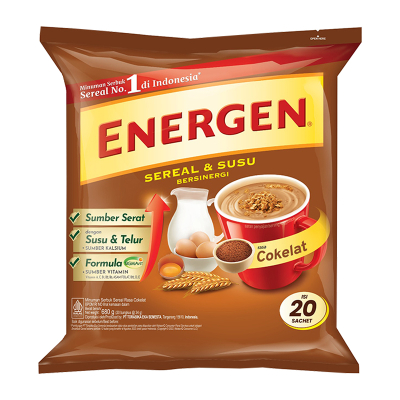 

Energen Minuman Sereal Cokelat 20 x 34 g