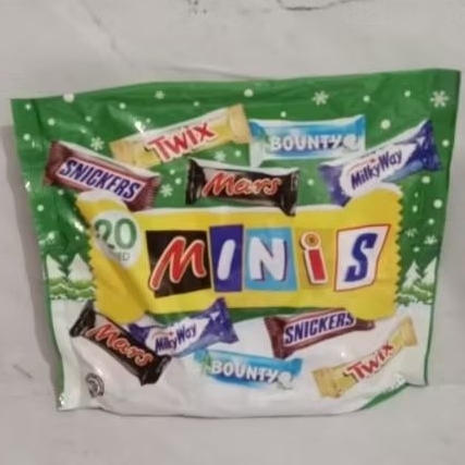 

MIXED MINIS CHOCOLATE 400 GR