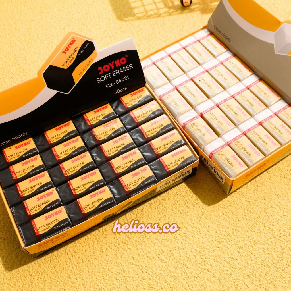 

PENGHAPUS JOYKO 526-B40BL BLACK WHITE HITAM PUTIH PENGHAPUS KOTAK MINI JOYKO TERMURAH HELIOSS.CO