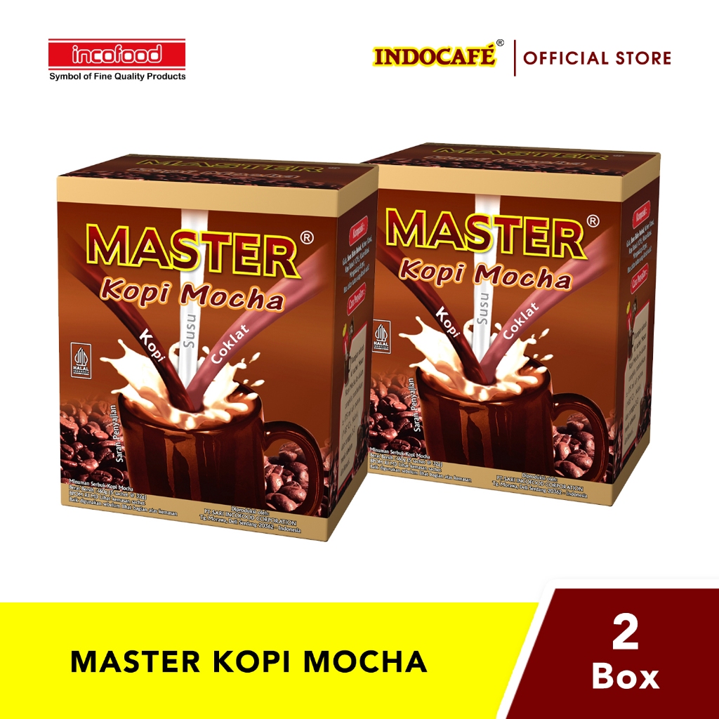 

2 Kotak Master Kopi Mocha (5 sachet)