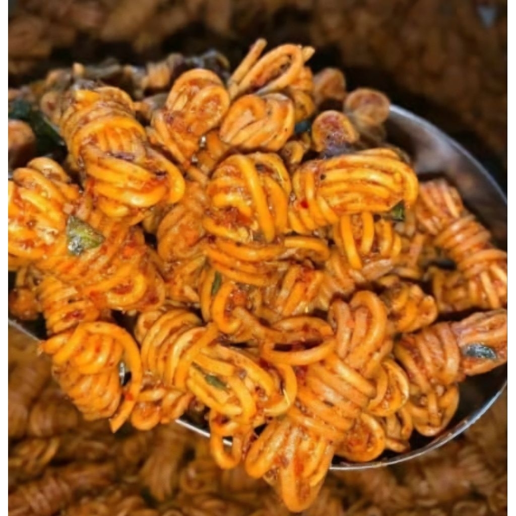 

Mie Gulung Viral Pedas Jeruk 500Gr