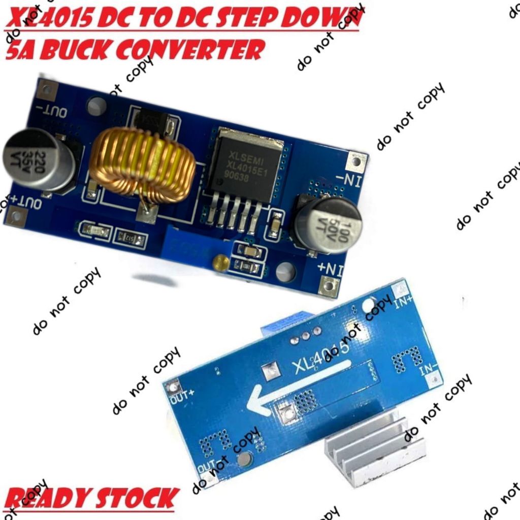 XL4015 DC To DC Step Down Buck Converter 5A XL 4015