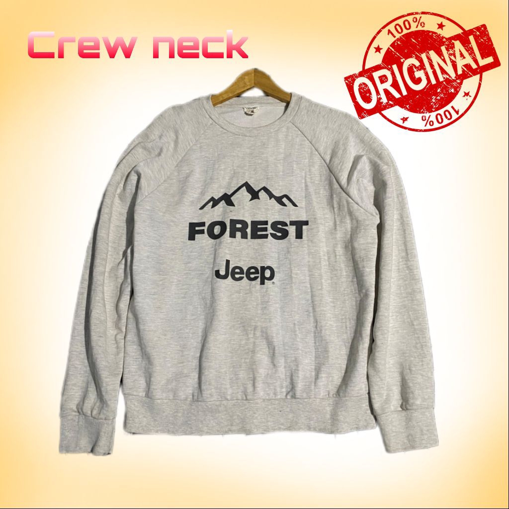 SIZE L Crew neck Jeep Original | sweater original