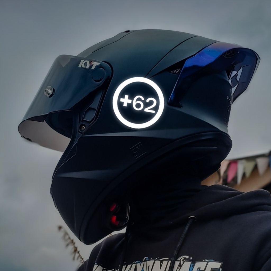 

Stiker Cutting +62 Warga Plus Enam Dua 62 Sticker Helm Hp Laptop Motor