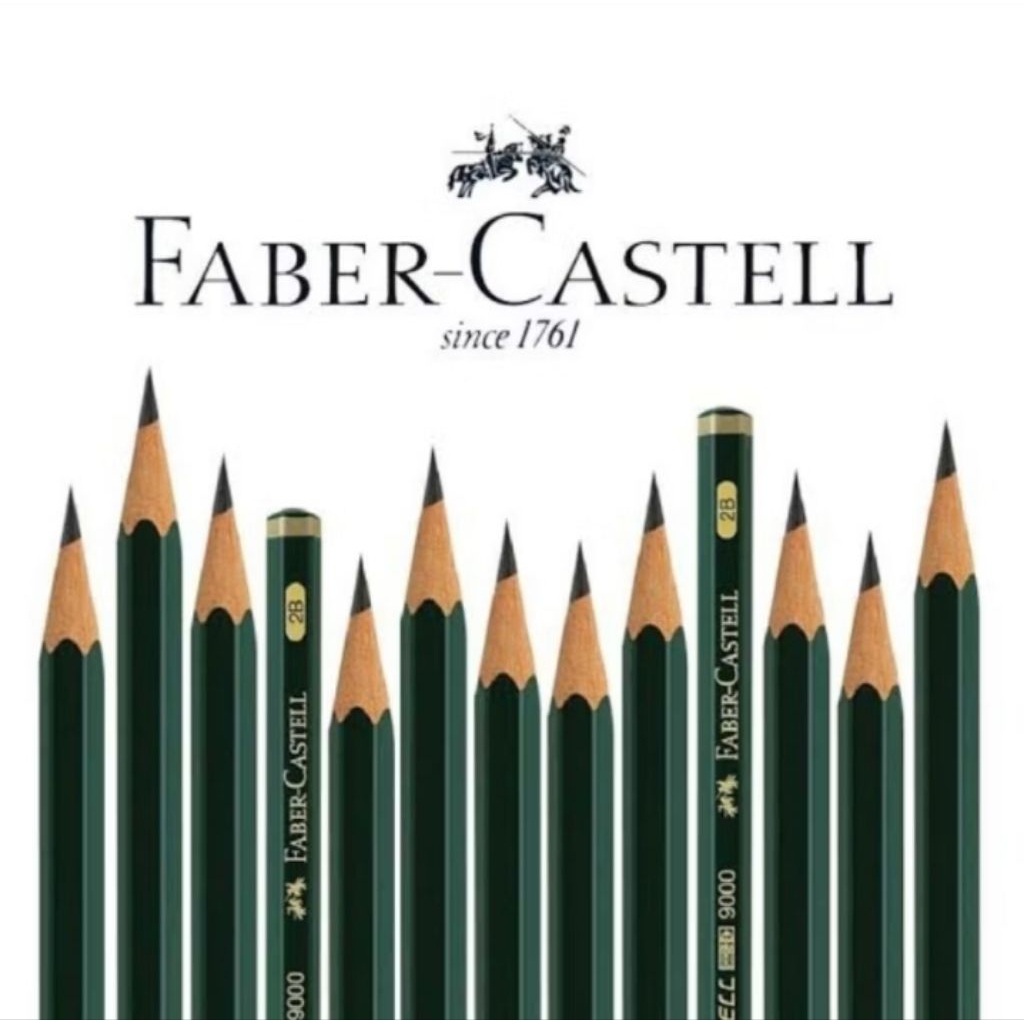 

Pensil Faber Castell 3B 4B 5B 6B 7B 8B Original 1 lusin