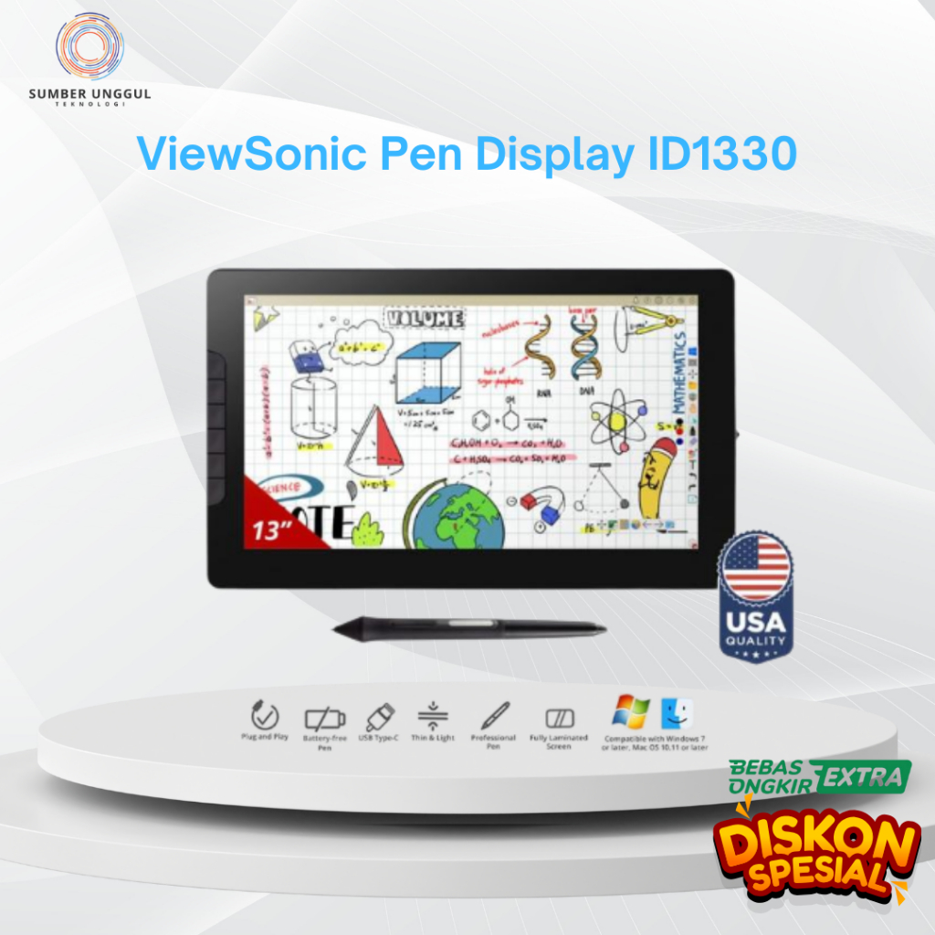 ViewSonic Pen Display ID1330 / Tablet Pen Display