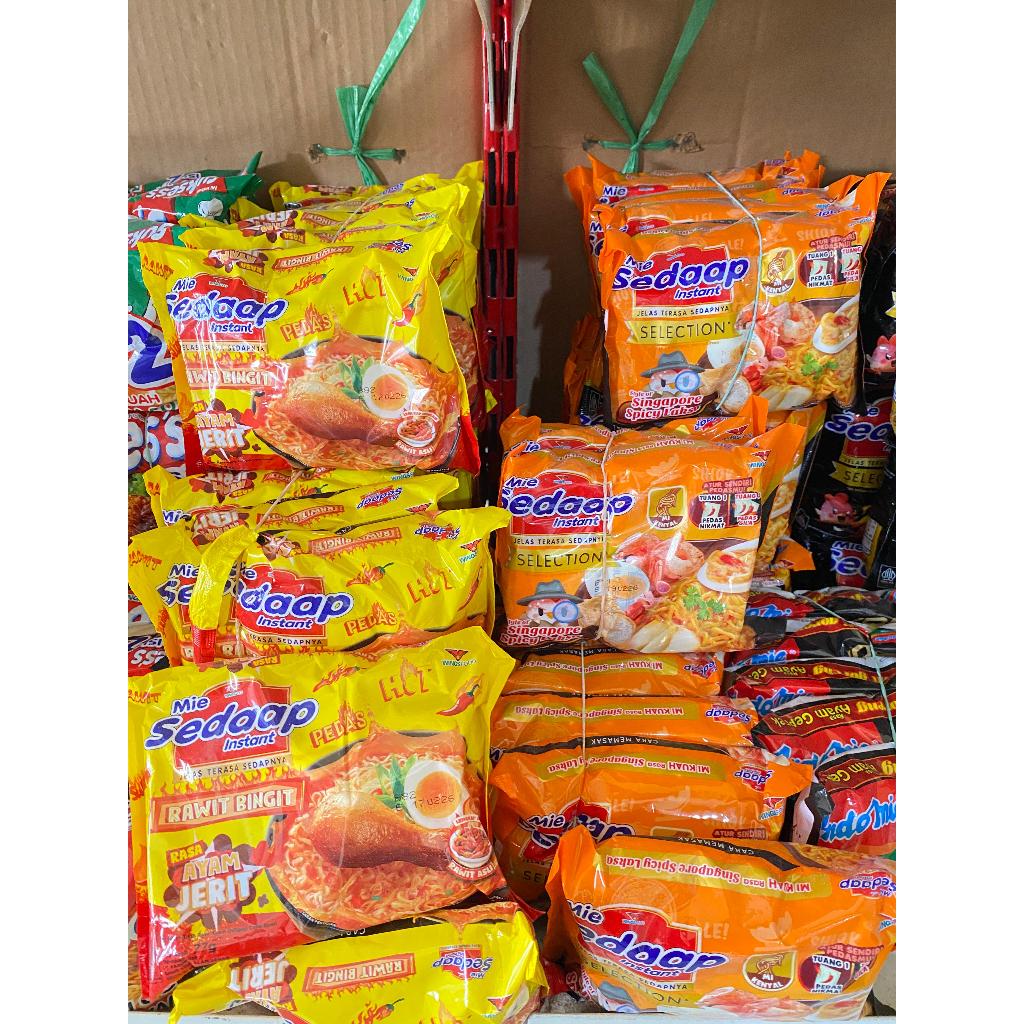 

(PAKET 5 PCS) Mie Instan Sedaap Kuah/Rebus 75 gram - Aneka Rasa