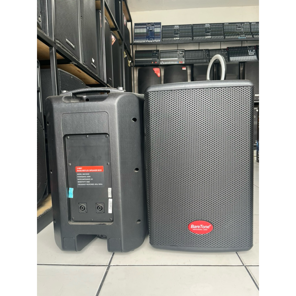 1 Set Speaker Pasif Baretone max 10 Hw  Speaker Pasif 10 inch Baretone Max-10HW