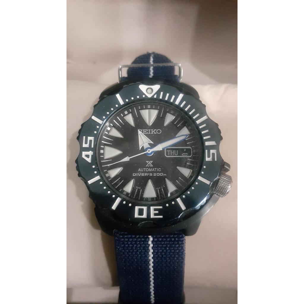 Jam Tangan Seiko Prospex Monster Gen 2 SRP581K1 - Preowned, Original