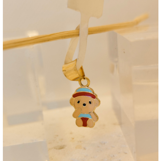 liontin emas 8k model variasi liontin anak karakter