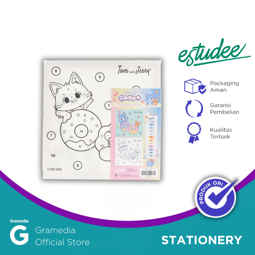 

Gramedia Tunjungan : Estudee Paint By Number 20x20 Doughnut Gokko