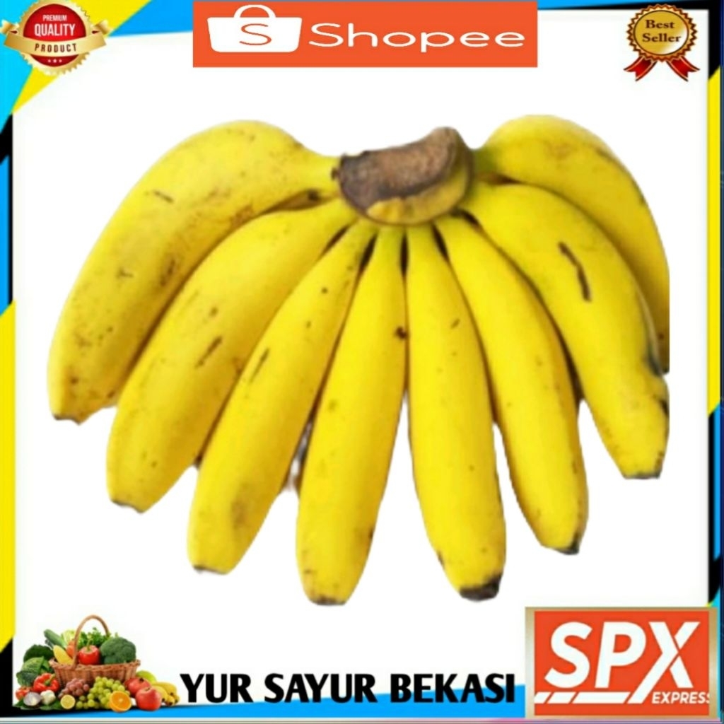 

Pisang Ambon Sedang 1 Sisir.