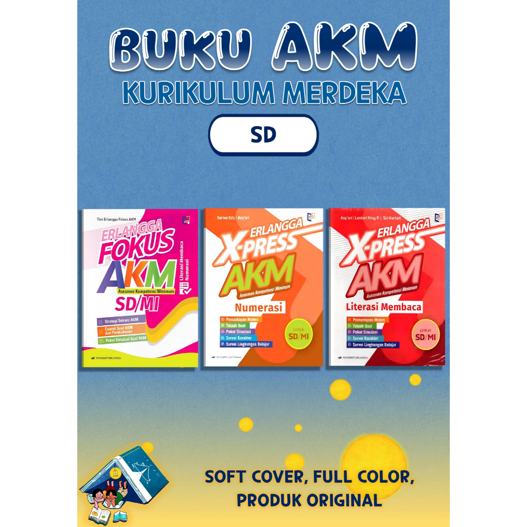 Buku AKM SD Kurikulum Merdeka (ERLANGGA)