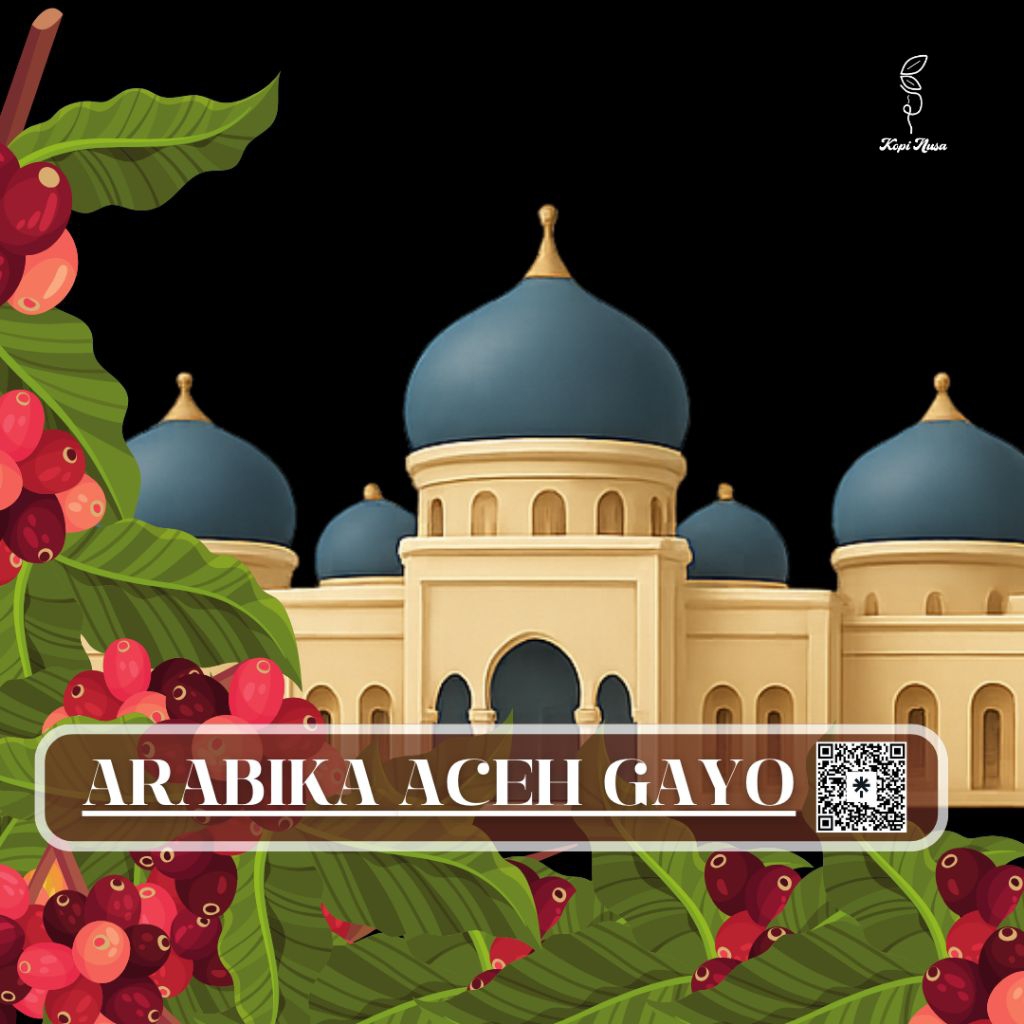

Kopi Arabika Aceh Gayo (Full Wash) 200gr - 1000gr