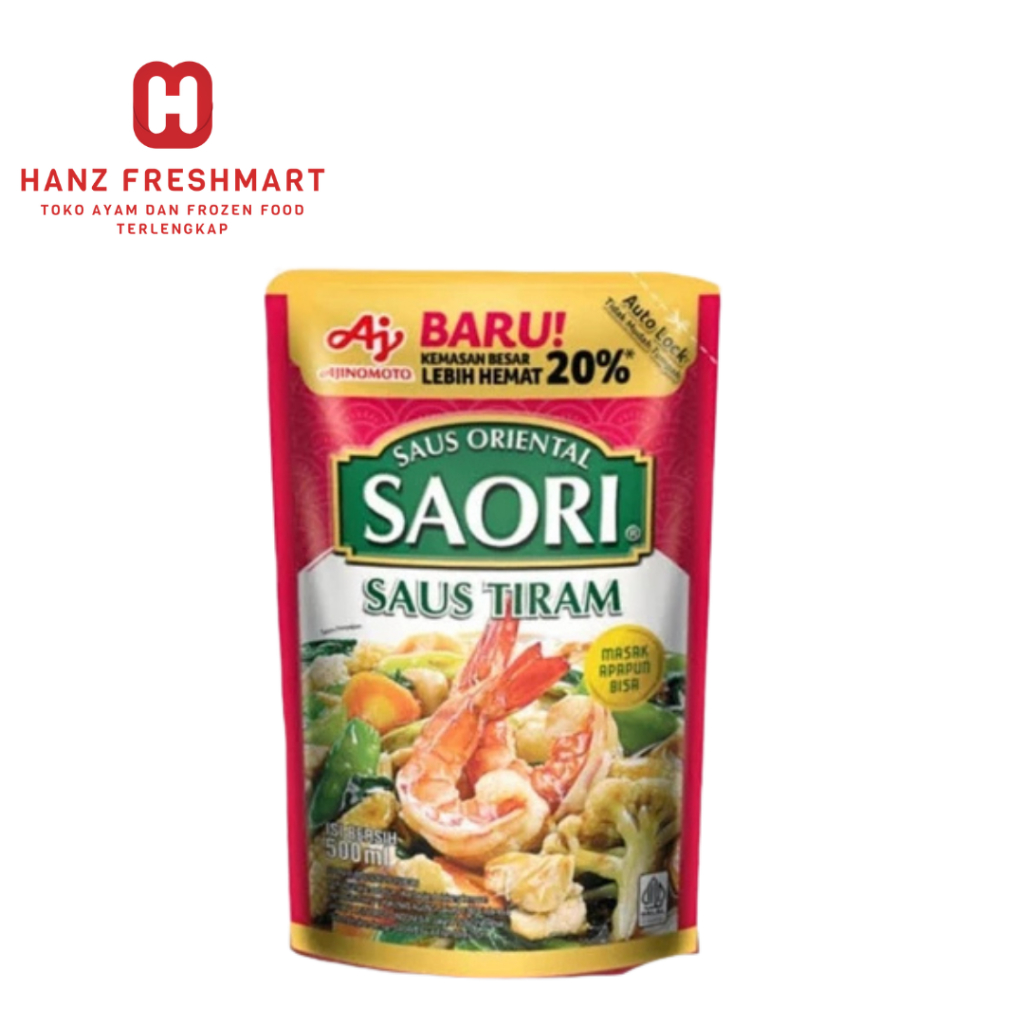 

Saori Saus Tiram Refill 500ml - Hanz Freshmart