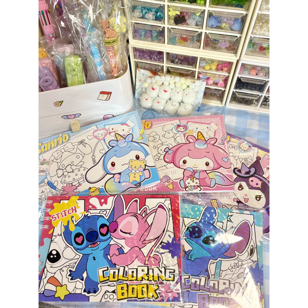 

coloring book anak/cover hologram