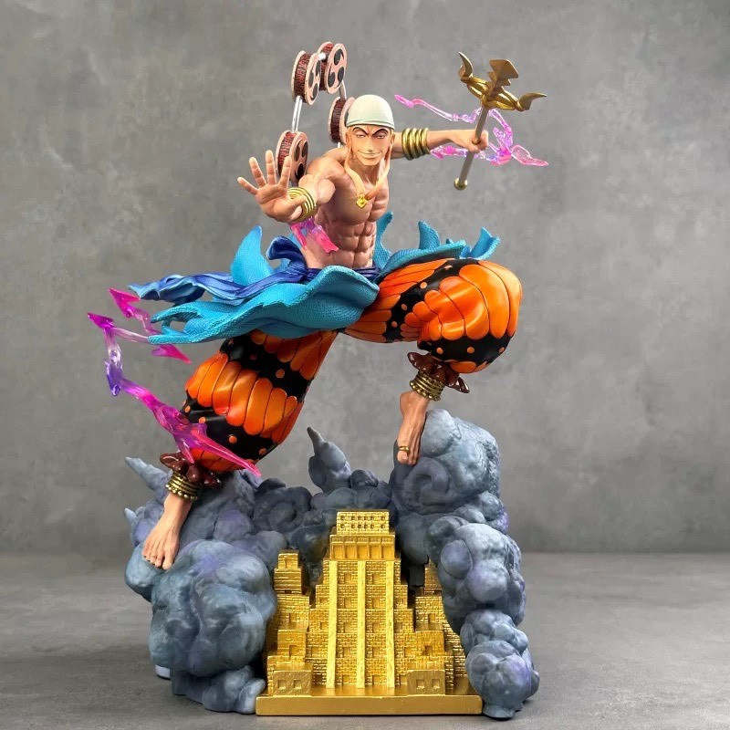 [ Ready ] Statue One Piece [ Tian Hui x JT Studio ] Enel Thunder Recast 28cm