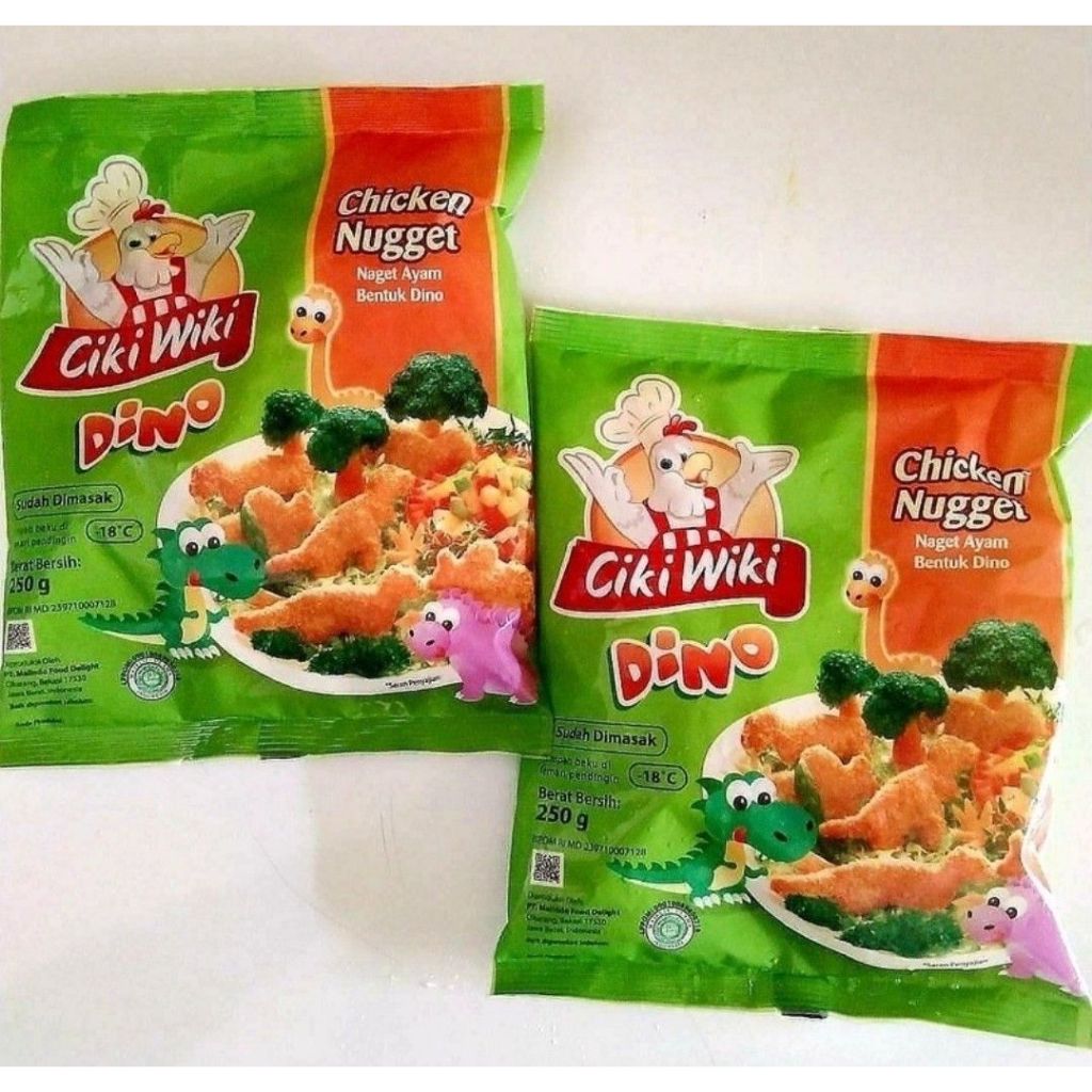 

CIKI WIKI NUGET DINO 250GR CHICKEN NUGET DINO