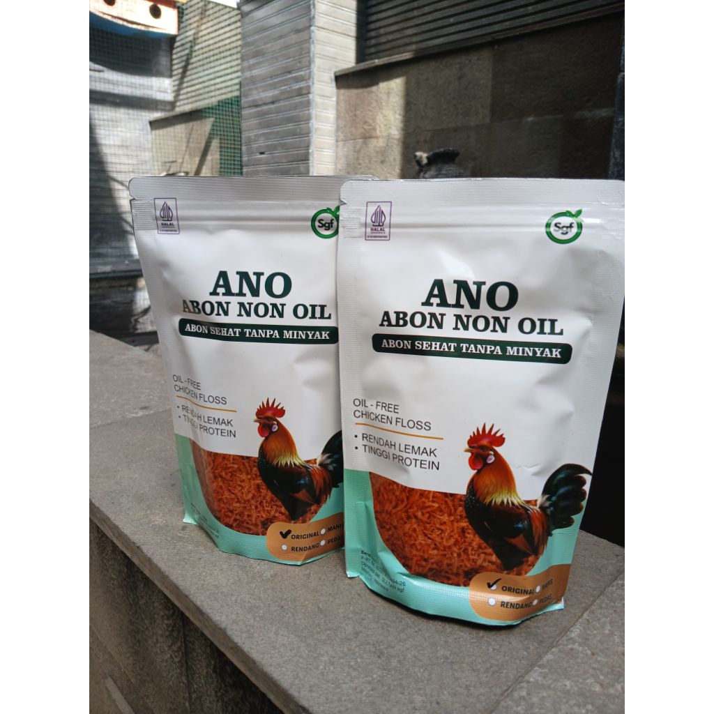 

ABON ANO 100gr Abon Ayam Kampung Tanpa Minyak