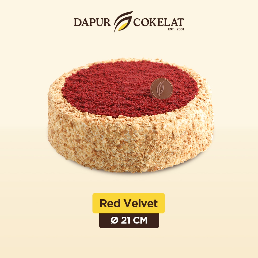 

DAPUR COKELAT - Red Velvet Cake D 21 | Kue Red Velvet dan Isian Cheese Cream