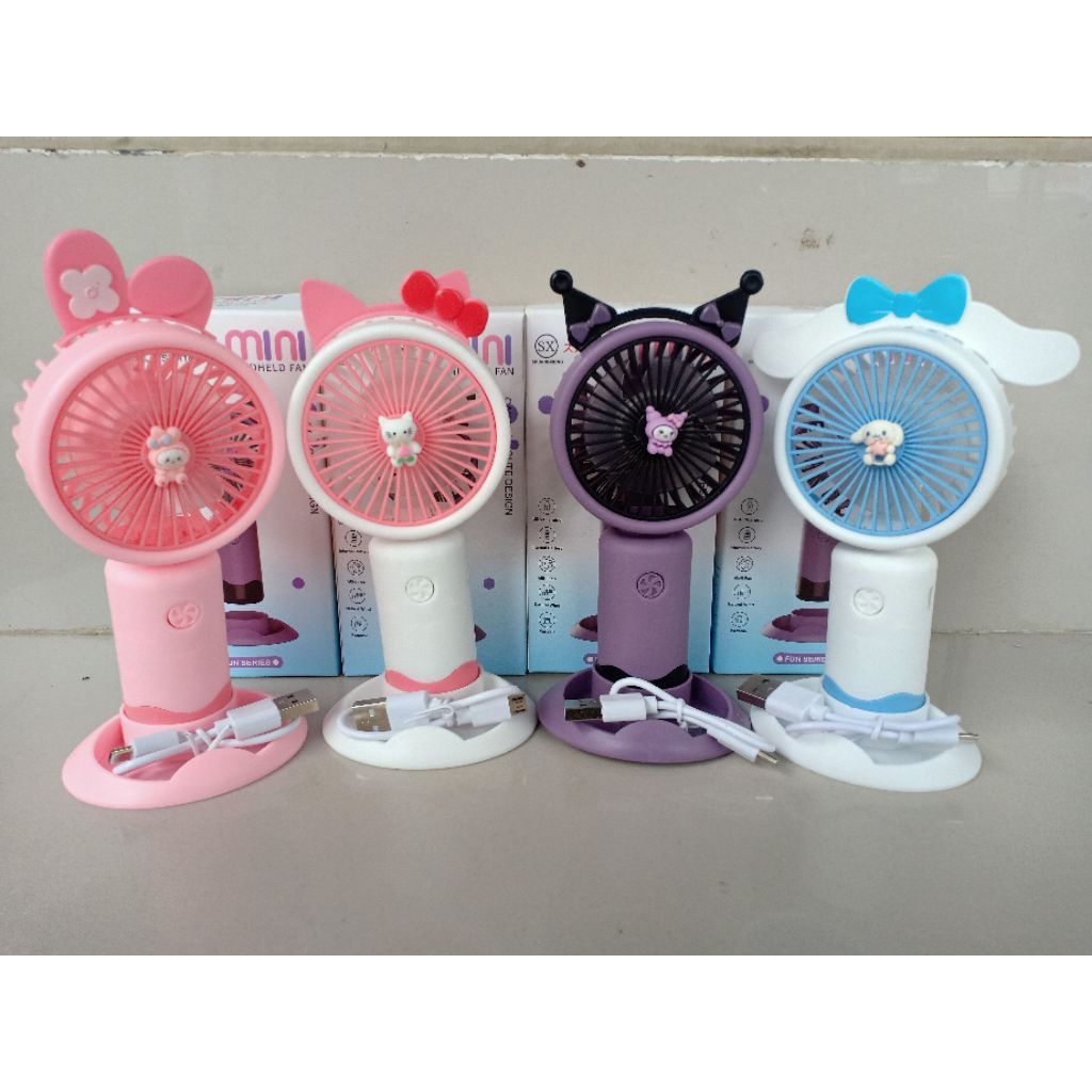 Kipas Angin Genggam Kipas Angin Mini Karakter