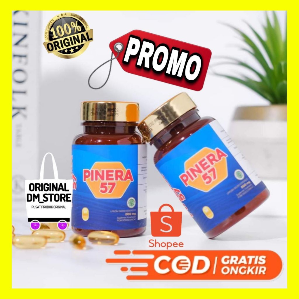 PINERA57 ORIGINAL Obat Herbal Stroke Pinera57 Ekstrak Pinus Merah Korea Asli BPOM