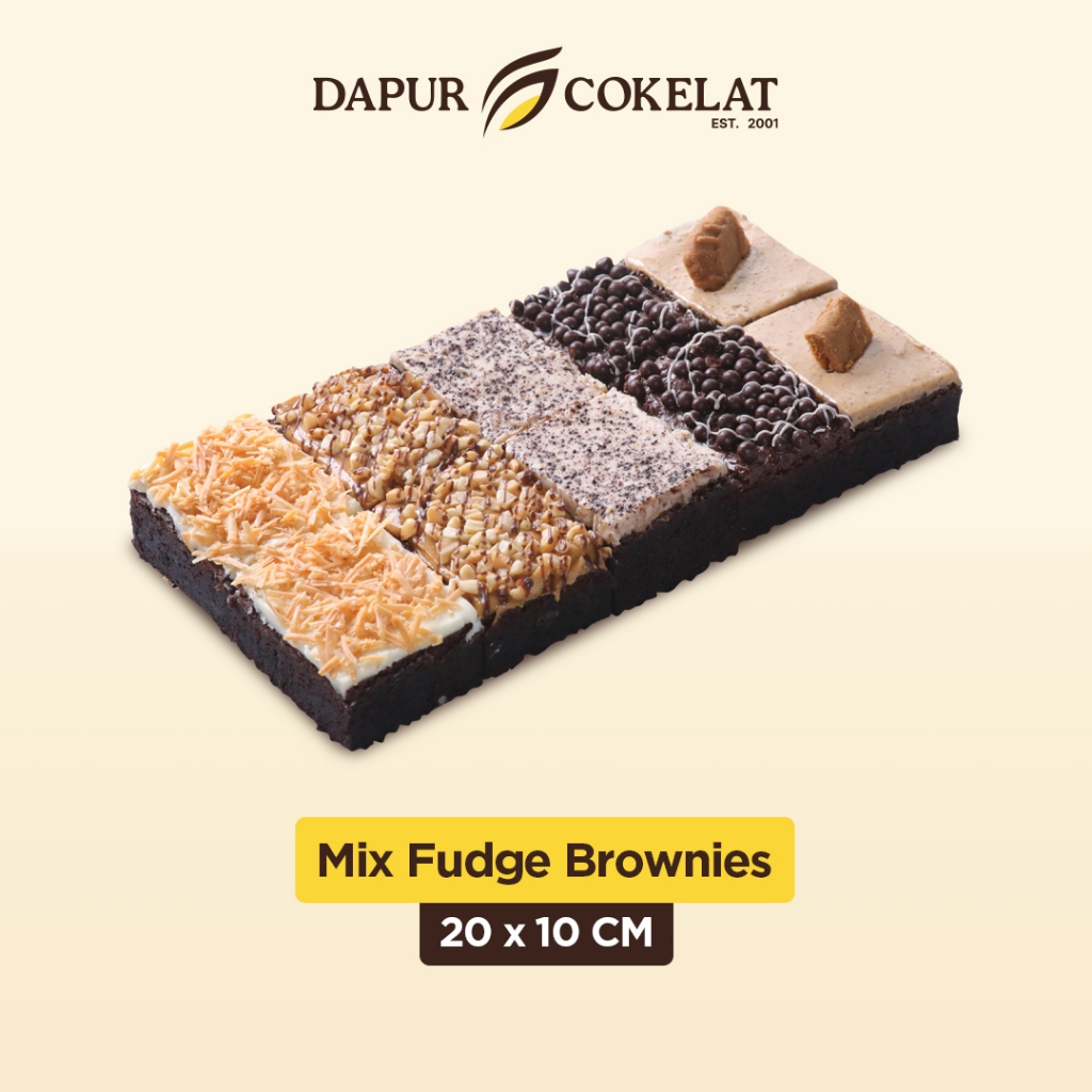 

DAPUR COKELAT - Mix Fudge Brownies
