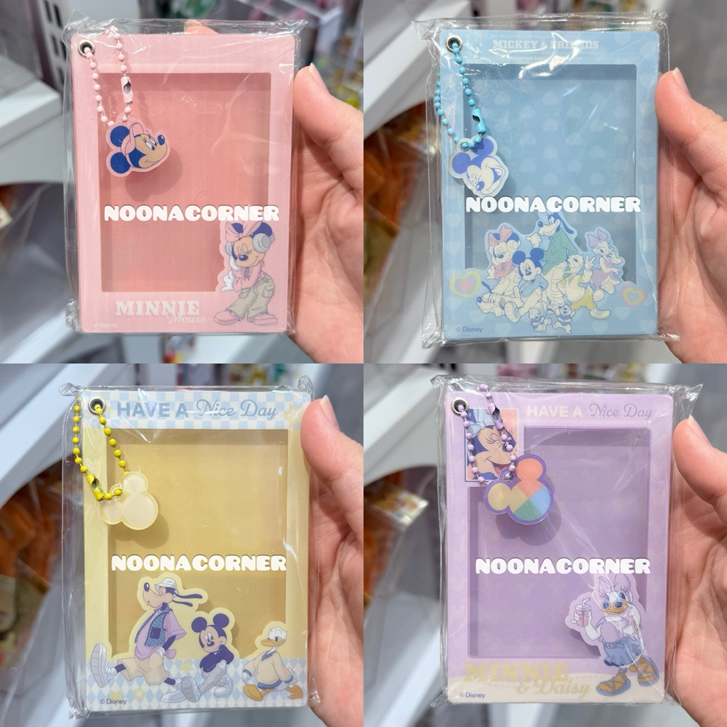 

Ohsome! x Disney ‼️ Acrylic Photo Card Holder Mickey Mouse & Friends Collections (Pink / Blue / Yellow / Purple)