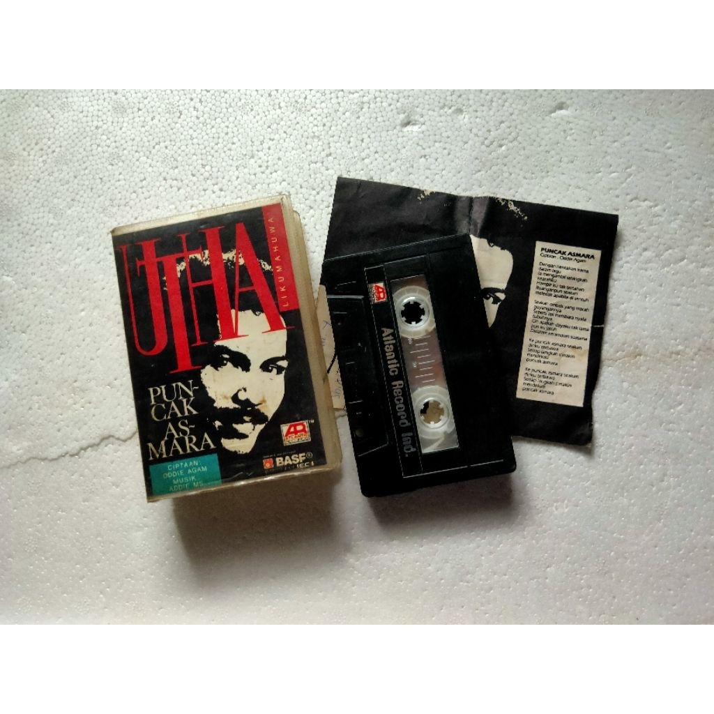 kaset pita pop jazz UTHA LIKUMAHUWA puncak asmara not Dian Pramana Poetra