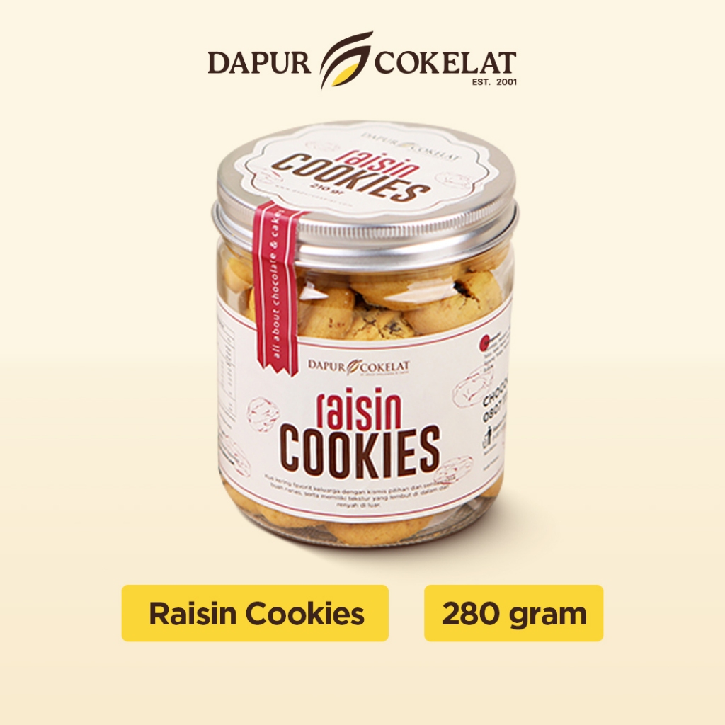 

DAPUR COKELAT - Raisin Cookies | Kue Kering