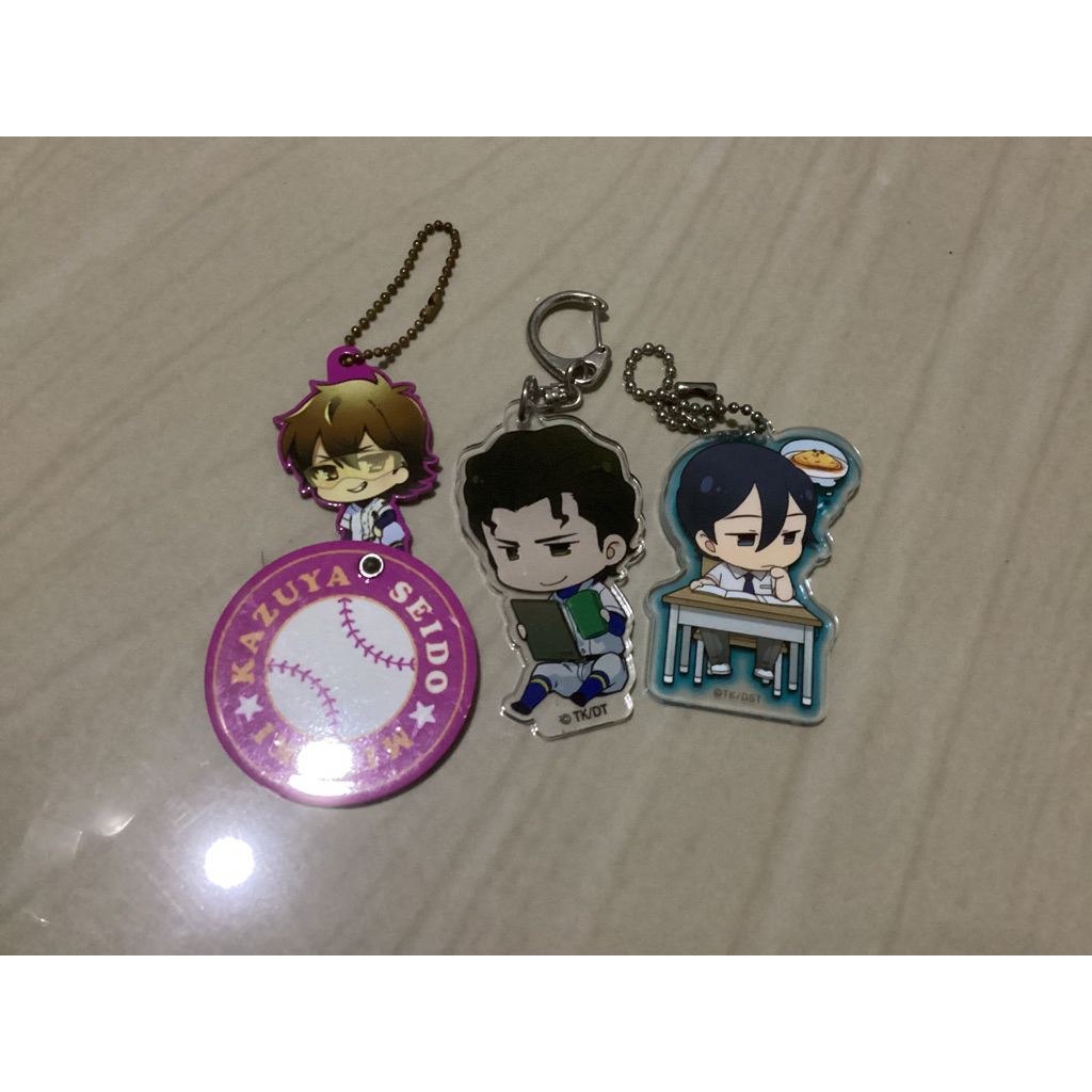 gantungan kunci ace of diamond daiya no ace miyuki kazuya