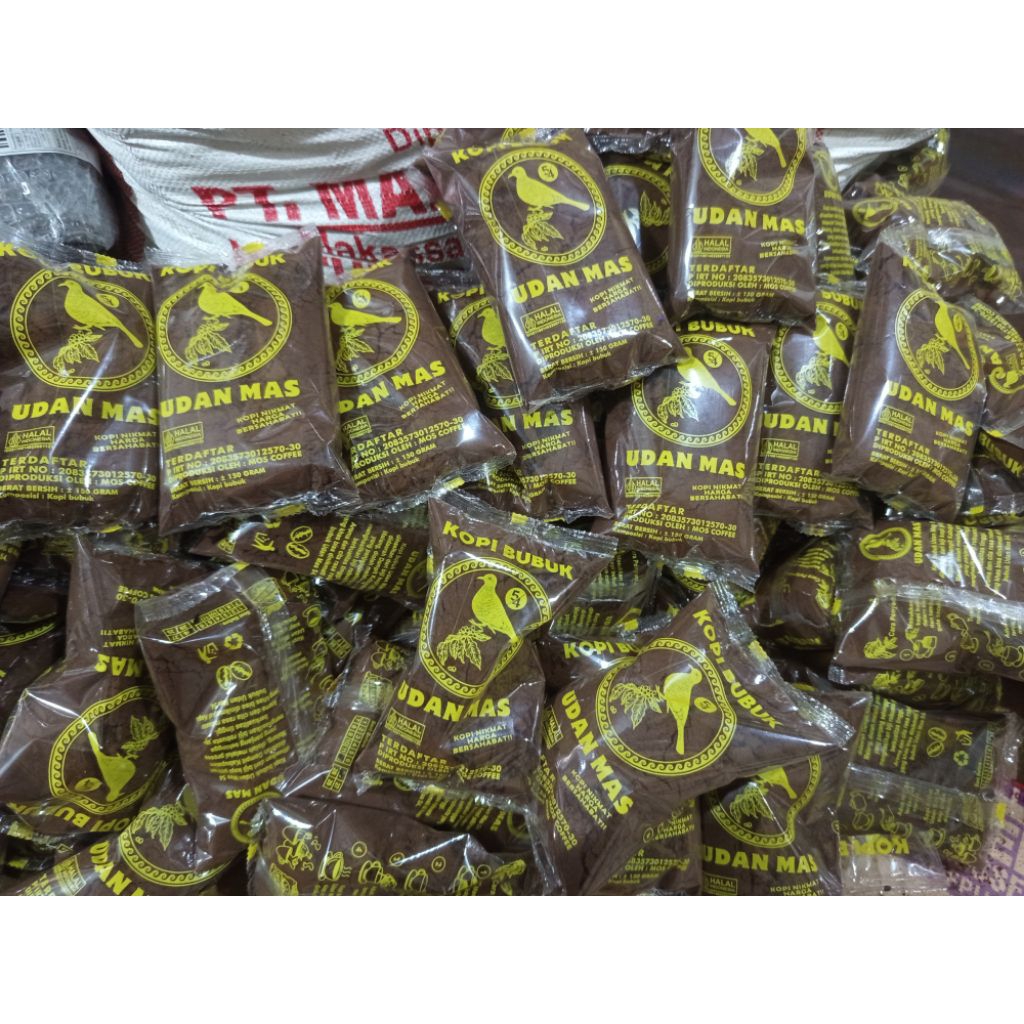 

GROSIR KOPI BUBUK PERKUTUT UDAN MAS SABLON KUNING PERDUS ISI 12 BKS COCOK UNTUK RESELLER / WARUNG MADURA / TOKO KELONTONG MODAL KECIL
