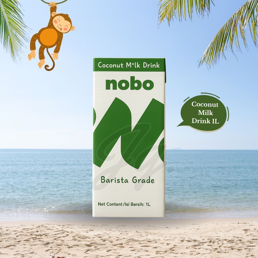 

NOBO Coconut Milk Drink 1000 ML | Susu Kelapa Pilihan Barista 1 L