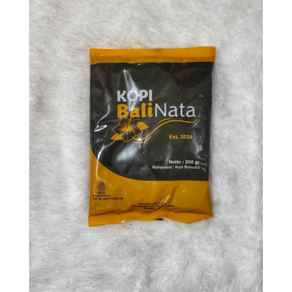

Kopi bubuk bali nata 200gr