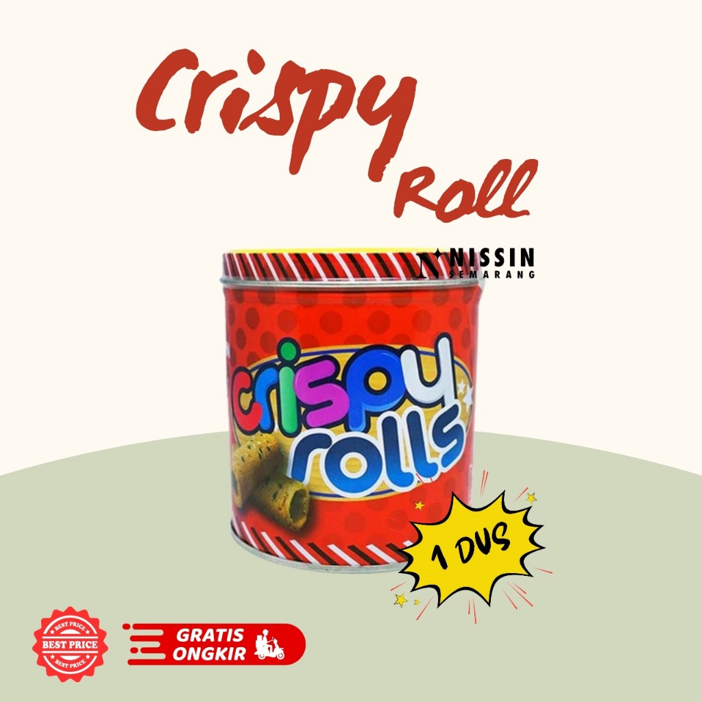 

Nissin Crispy Roll 200 gr Nissin Egg Roll 1 KARTON Isi 24 Kaleng