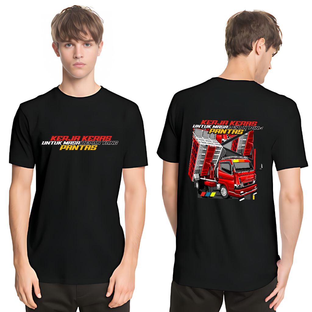 Kaos Baju Tshirt Unisex Anak Cowok Laki Laki Pria Cewek Perempuan Wanita Dewasa Remaja Driver Bos Mu